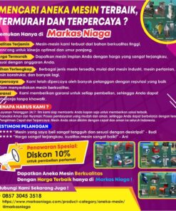 Katalog & Pricelist Produk Aneka Mesin [Markas Niaga] [WA 085730453518]
