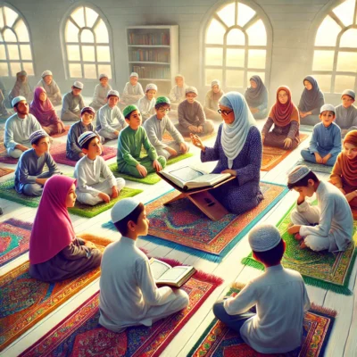 Les privat tahfidz Al-Qur'an untuk MTs di Sidoarjo