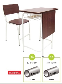 Penyedia, Distributor, Supplier, dan Jual Meja Kursi Sekolah New Star ES 80-57