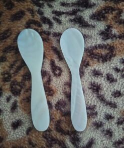 Jual Sendok Es Krim/Caviar Kerang Mutiara Cina Ukuran 8 cm - Distributor, Penyedia, dan Supplier Terpercaya