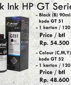 Supplier/Distributor/Penyedia/Jual Tinta Bulk Ink HP GT Series – Harga Terjangkau, Kualitas Terbaik