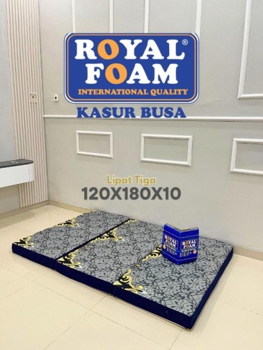 Kasur Busa Royal Foam Lipat 3 120x180x10: Solusi Praktis untuk Tidur Nyaman dan Fleksibel