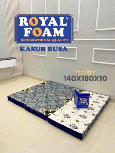 Kasur Busa Royal Foam Lipat 3 140x180x10: Solusi Praktis untuk Tidur Nyaman