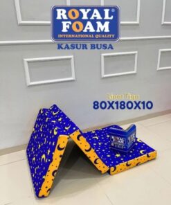 Kasur Busa Royal Foam Lipat 3 80x180x10 – Solusi Praktis untuk Tidur Nyaman