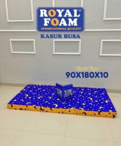 Kasur Busa Royal Foam Lipat 3 90x180x10 – Praktis, Nyaman, dan Awet