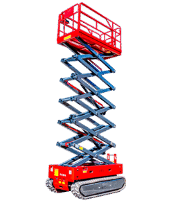 Produsen/Distributor/Supplier/Penyedia/Jual HWYL0.3-14 Tracked Scissor Lifts – Solusi Pengangkatan Modern dengan Kapasitas 320Kg dan Ketinggian 14 Meter