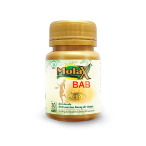Produsen/Distributor/Supplier/Penyedia/Jual MOLAX BAB Botol 30 kapsul || POM TR 172307281