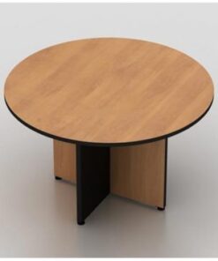 Produsen/Distributor/Supplier/Penyedia/Jual Meja Meeting Bundar Modera VCT 120 — Solusi Profesional untuk Ruang Rapat Modern dan Efisien