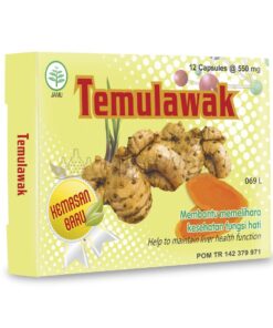 Produsen/Distributor/Supplier/Penyedia/Jual TEMULAWAK 12 KAPSUL || POM TR 142379971