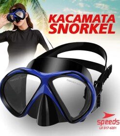 Produsen/Distributor/Supplier/Penyedia/Jual SPEEDS Kacamata Selam Snorkle Kacamata Renang Masker Snorkle Diving Selam PVC 017-6201