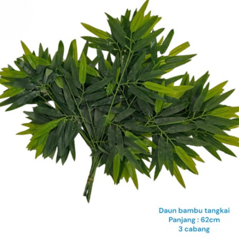 Produsen/Distributor/Supplier/Penyedia/Jual Daun Bambu Tangkai Sintetis Premium