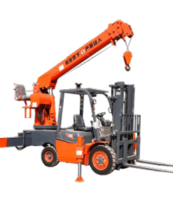 Produsen/Distributor/Supplier/Penyedia/Jual 4Ton Forklift Crane – Alat Angkat Efisien dengan Kapasitas 4000Kg dan Ketinggian 8 Meter