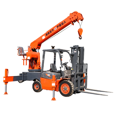 Produsen/Distributor/Supplier/Penyedia/Jual 4Ton Forklift Crane – Alat Angkat Efisien dengan Kapasitas 4000Kg dan Ketinggian 8 Meter