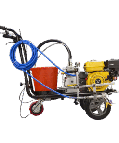 Produsen/Distributor/Supplier/Penyedia/Jual HW-6L Road Marking Machine – Mesin Marka Jalan Cat Dingin Berkualitas dengan Daya 4.3Hp dan Lebar Marka 70–250mm