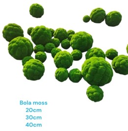 Produsen/Distributor/Supplier/Penyedia/Jual BOLA MOSS ARTIFICIAL – Bola Moss 20cm, Bola Moss 30cm, Bola Moss 40cm