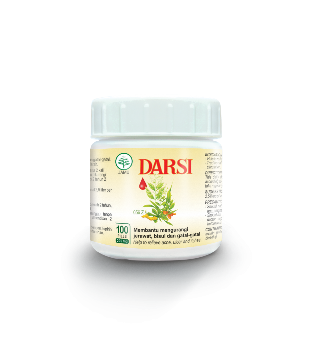 Produsen/Distributor/Supplier/Penyedia/Jual DARSI 100 PIL Botol || POM TR 082 482 581