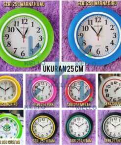 Produsen/Pabrik/Distributor/Supplier Jual Jam Dinding Polos Ukuran 25 cm – Desain Minimalis, Harga Terjangkau, Kualitas Terbaik