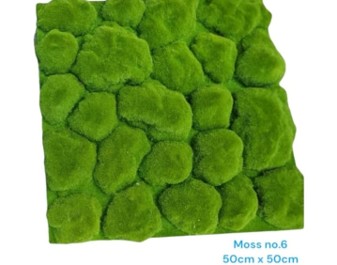 Produsen/Distributor/Supplier/Penyedia/Jual MOSS ARTIFICIAL – Moss No.6 = 187000 (50cm x 50cm)