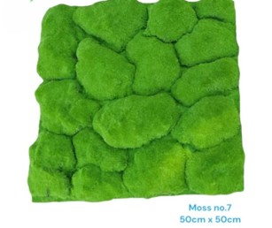 Produsen/Distributor/Supplier/Penyedia/Jual MOSS ARTIFICIAL – Moss No.7 = 187000 (50cm x 50cm)
