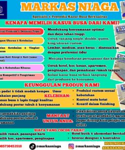 Jual Kasur Busa untuk Pasangan – Tips Memilih Ukuran Ideal agar Tidur Lebih Nyaman dan Harmonis