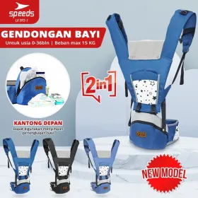 Produsen/Distributor/Supplier/Penyedia/Jual SPEEDS Gendongan Hipseat Bayi Model Kangguru 072-1