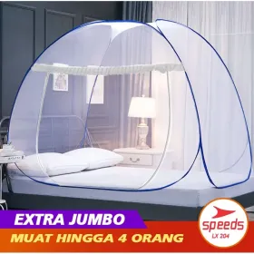 Produsen/Distributor/Supplier/Penyedia/Jual SPEEDS Kelambu Lipat Tidur Kelambu Bayi Tenda Anti Nyamuk 204-02-03