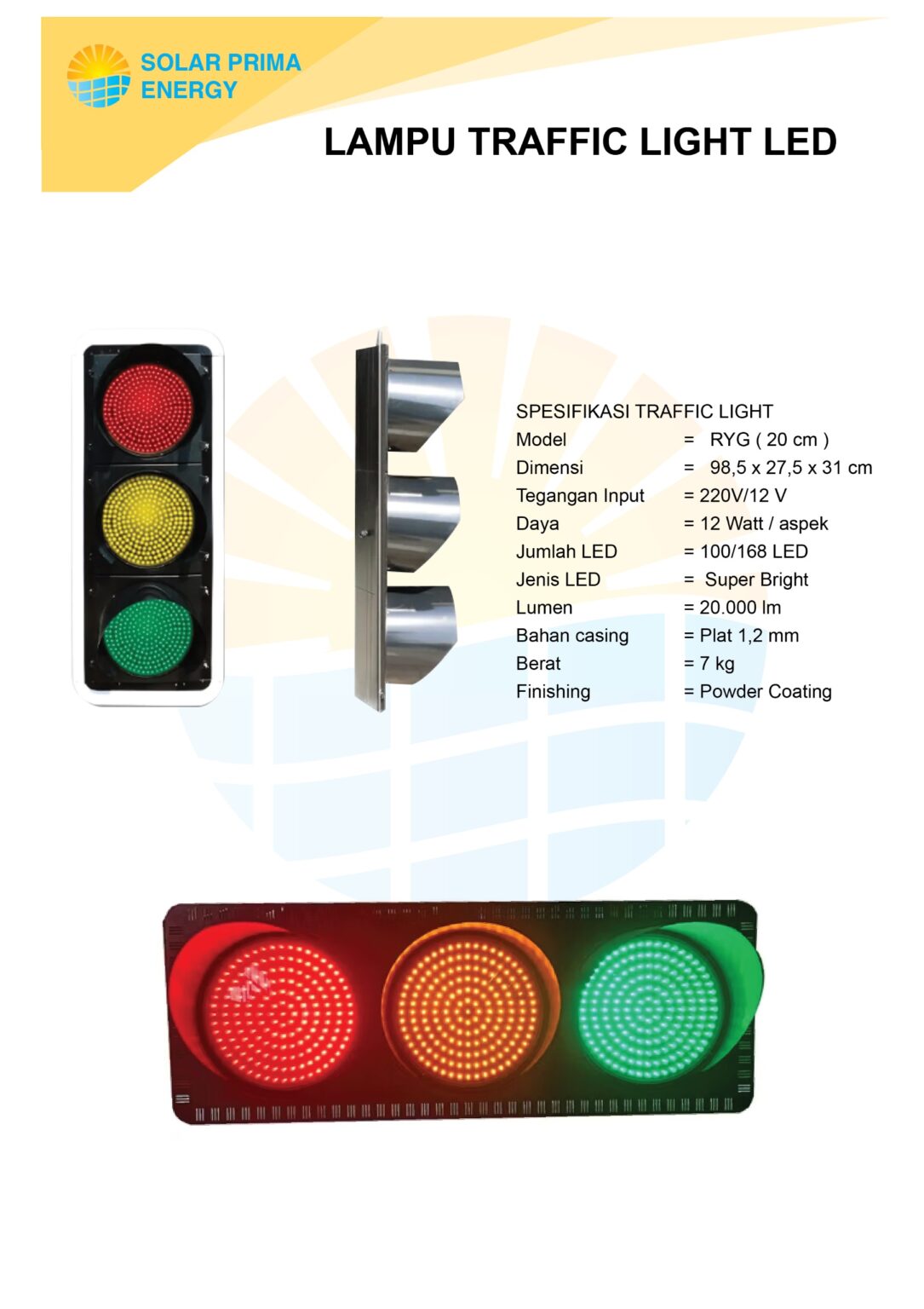 Produsen/Distributor/Supplier/Penyedia/Jual Lampu Traffic Light LED