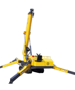 Produsen/Distributor/Supplier/Penyedia/Jual HW800 Spider Crane – Kapasitas 8 Ton, Radius Kerja 16 Meter, dan Tenaga Mesin 52 kW