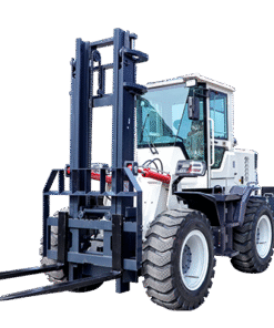 Produsen/Distributor/Supplier/Penyedia/Jual HWC-40 All-terrain Forklift – Forklift Tangguh untuk Medan Berat dengan Daya 61.5kW dan Ketinggian Angkat 4 Meter