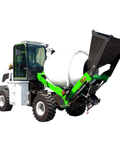 Produsen/Distributor/Supplier/Penyedia/Jual HWJB120 Concrete Mixer Truck – Truk Pengaduk Beton Tangguh dengan Kapasitas 1.2m³ dan Tenaga 58Kw