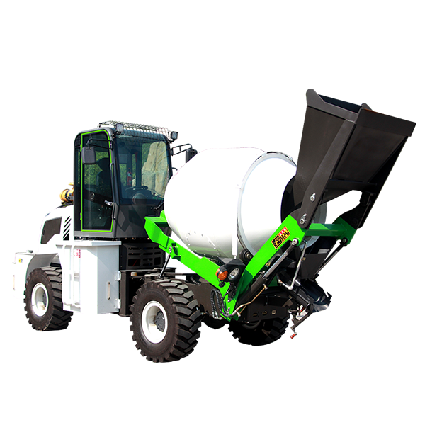 Produsen/Distributor/Supplier/Penyedia/Jual HWJB120 Concrete Mixer Truck – Truk Pengaduk Beton Tangguh dengan Kapasitas 1.2m³ dan Tenaga 58Kw