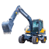 Produsen/Distributor/Supplier/Penyedia/Jual HWL80 Wheel Excavator – Mesin Ekskavator Roda Andal dengan Performa Tinggi dan Efisiensi Maksimal