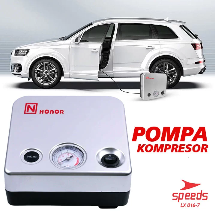 Produsen/Distributor/Supplier/Penyedia/Jual SPEEDS Kompresor Udara Air Compresor Portable Elektrik Mini Bomba De Aire 016-07