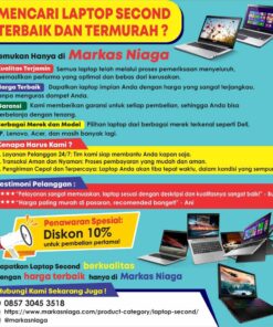 Vendor Distributor Laptop Bekas/Second Berkualitas dan Terpercaya