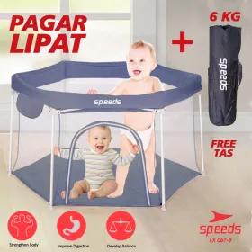 Produsen/Distributor/Supplier/Penyedia/Jual SPEEDS Playpen Bayi Pagar Lipat 067-9