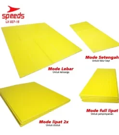 Produsen/Distributor/Supplier/Penyedia/Jual SPEEDS Tikar Lipat Bayi 180×200 Karpet Anak Bahan XPE Polos 027-14 dan 027-15 — Alas Bermain Aman, Nyaman, dan Ramah Lingkungan untuk Si Kecil