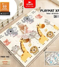 Produsen/Distributor/Supplier/Penyedia/Jual SPEEDS Karpet Lipat Bayi 180×200 Waterproof XPE 027-14 – Karpet Bayi Aman, Lembut, dan Praktis untuk Keluarga Modern