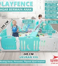 Produsen/Distributor/Supplier/Penyedia/Jual SPEEDS Pagar Bermain Anak Portable 001-1201 – Solusi Aman dan Praktis untuk Area Bermain Anak di Rumah
