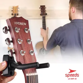 Produsen/Distributor/Supplier/Penyedia/Jual SPEEDS Alat Musik Gantungan Gitar Guitar Hook, Bass, Elektrik, Klasik Praktis Tempel Dinding 049-10