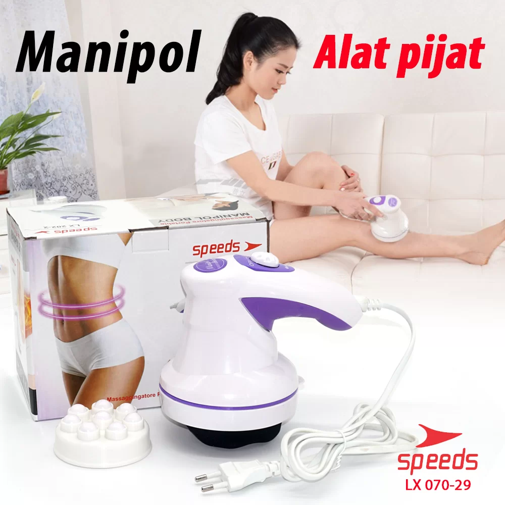 Produsen/Distributor/Supplier/Penyedia/Jual Manipol Body Massage Alat Pijat Getar Elektrik 070-29