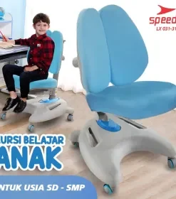 Produsen/Distributor/Supplier/Penyedia/Jual SPEEDS Kursi Belajar Anak Kaki Huruf U Kursi Sekolah Table Board Bangku Anak Multifungsi 031-31