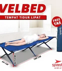 Produsen/Distributor/Supplier/Penyedia/Jual SPEEDS Tempat Tidur Velbed Tempat Tidur Lipat Bahan Alumunium Tempat Tidur Berkemah 031-41