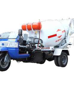 Produsen/Distributor/Supplier/Penyedia/Jual Tricycle-Mounted Concrete Mixer Truck 2.5CBM – Chassis Tricycle, Rear Drive Shaft