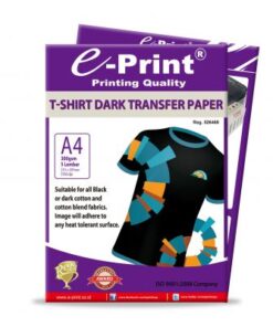 Produsen/Distributor/Supplier/Penyedia/Jual Kertas Foto e-Print Dark T-Shirt Transfer Paper – Artikel SEO Google Lengkap 1000 Kata