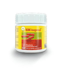 Produsen/Distributor/Supplier/Penyedia/Jual EM KAPSUL 12 Kapsul Botol || POM TR 092 303 591