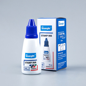 Produsen/Distributor/Supplier/Penyedia/Jual GuangBo W69002-B Stamp Ink (28ml) — Tinta Stempel Berkualitas Tinggi untuk Hasil Cetak Jelas dan Tahan Lama