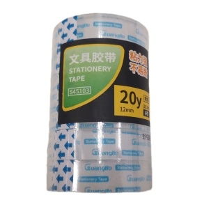 Produsen/Distributor/Supplier/Penyedia/Jual GuangBo S45103 Transparent Tape (38um12mm20y)
