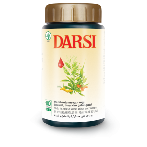 Produsen/Distributor/Supplier/Penyedia/Jual DARSI 100 Kapsul || POM TR 092 303 561 – Suplemen Herbal Tradisional untuk Mengurangi Jerawat, Bisul, dan Gatal-Gatal
