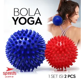 Produsen/Distributor/Supplier/Penyedia/Jual SPEEDS Massage Ball Speeds / Bola Terapi / Bola Pijat / Alat Pijat 1 Set Isi 2 019-10