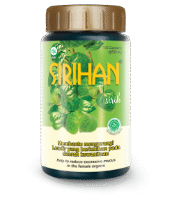 Produsen/Distributor/Supplier/Penyedia/Jual SIRIHAN 100 KAPSUL || POM TR062362481 – Suplemen Herbal untuk Mengurangi Lendir Berlebih pada Daerah Kewanitaan